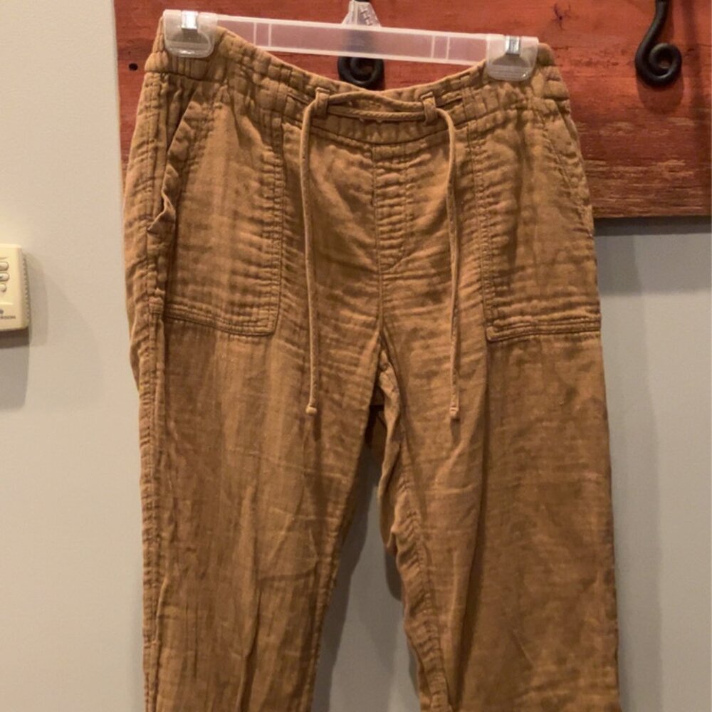 Old Navy Women's Brown and Tan Trousers Size M